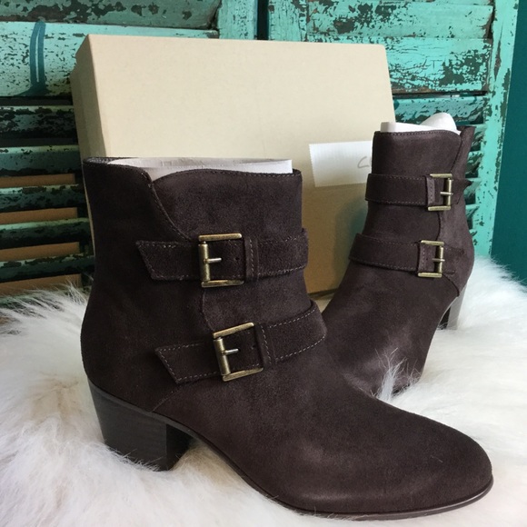 NIB Clarks Women's Ceara Chloe Dk Brown - Picture 2 of 7